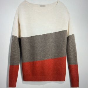 Women’s Evolution by Cyrus Tarley Color Pullover Sweater Size Medium.